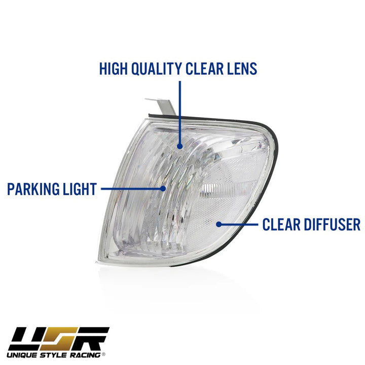 2005 - 2006 Toyota Tundra Regular / Access Cab Clear Corner Lights