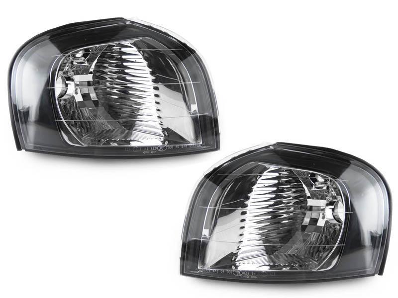 1992 - 2006 Volvo S80 Black Housing Clear Corner Lights