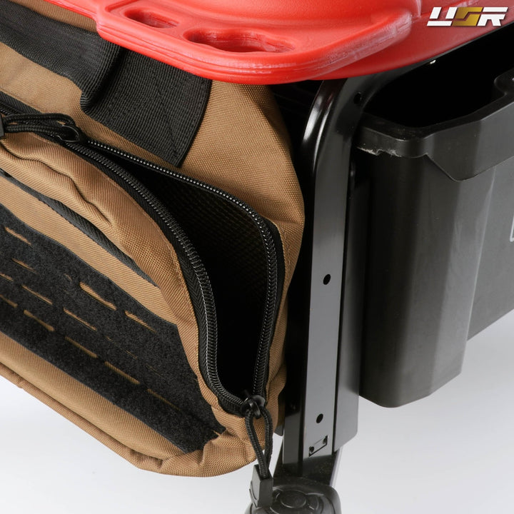 Heavy - Duty Rolling Tool Box Creeper Seat Workbench