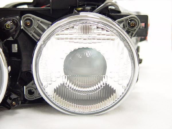 1989-1996 BMW E34 5 Series / E32 7 Series DEPO Euro Smiley GLASS Lens Projector Headlight