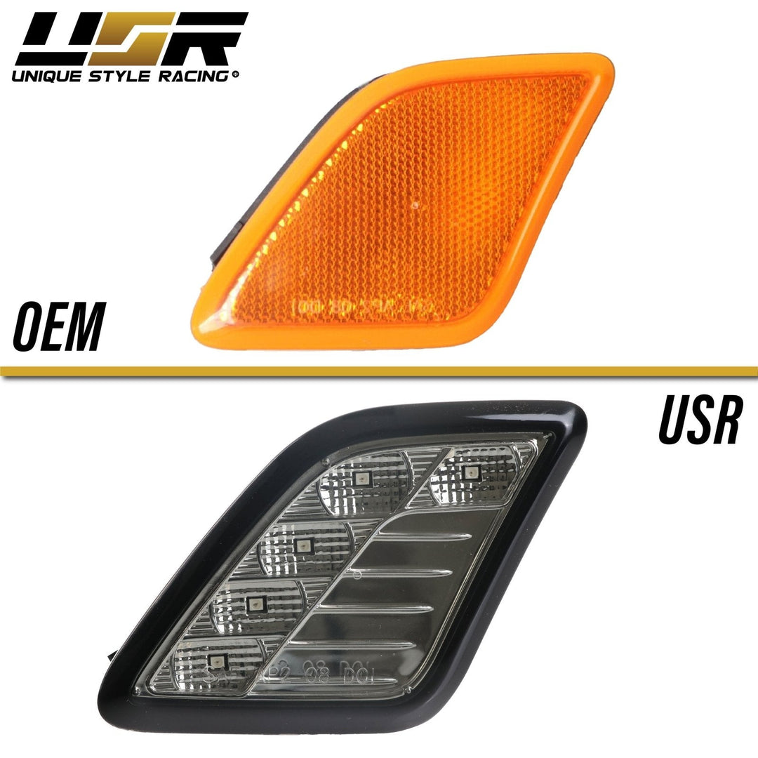 2012-2014 Mercedes CLS Class W218 AMG CLS63 DEPO LED Clear or Smoke Bumper Side Marker Light