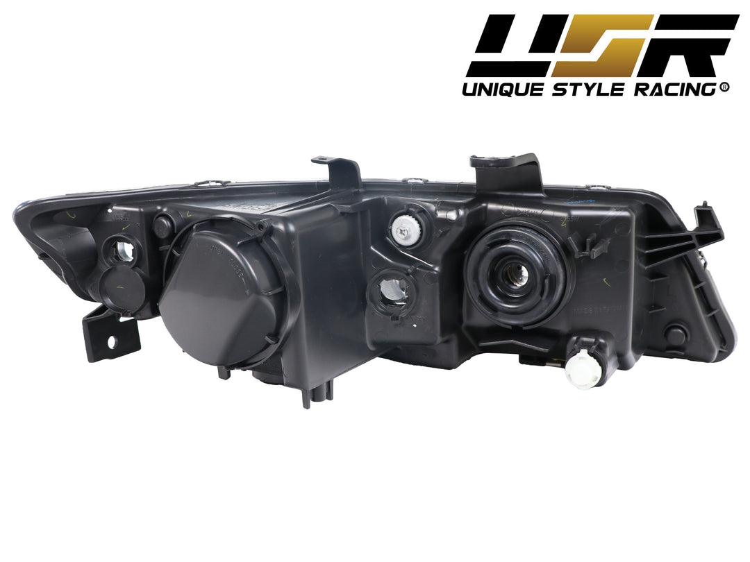 2004-2005 Acura TSX JDM CL7 Blue Corner D2S Projector Headlights - Made by DEPO