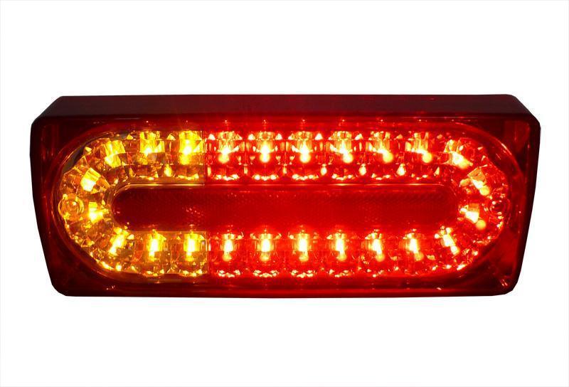 1990-2006 Mercedes G Class W463 2007+ Facelift Style LED Rear Tail Light Set - Made by Unique Style Racing