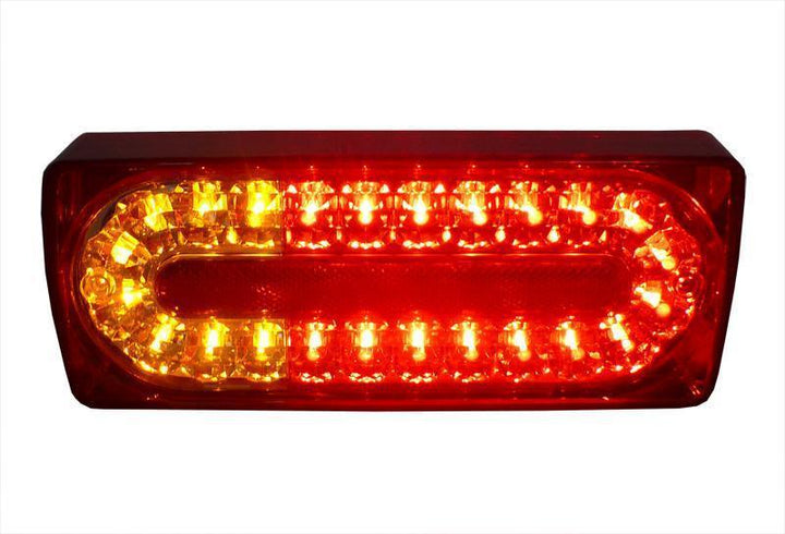 1990-2006 Mercedes G Class W463 2007+ Facelift Style LED Rear Tail Light Set - Made by Unique Style Racing