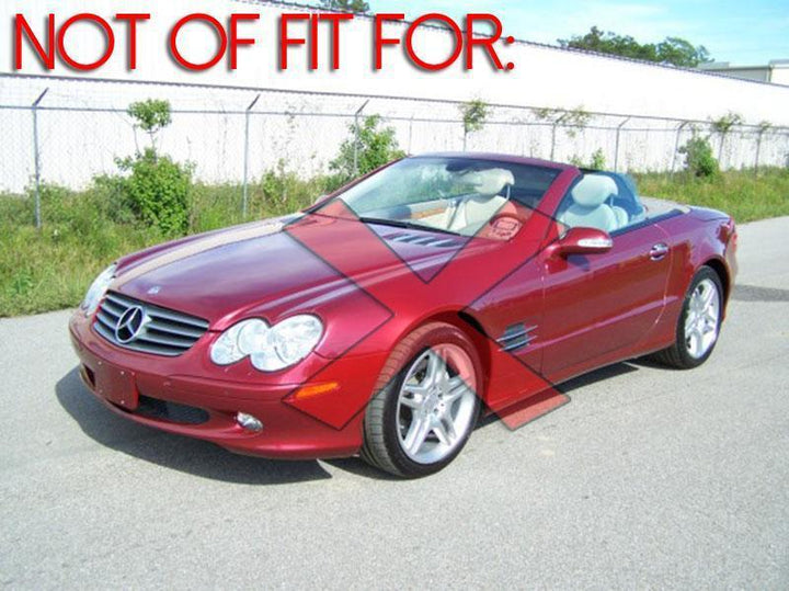 2003-2006 Mercedes SL Class R230 With Sport Pkg. & AMG SL55 / SL65 Glass Projector Fog Light