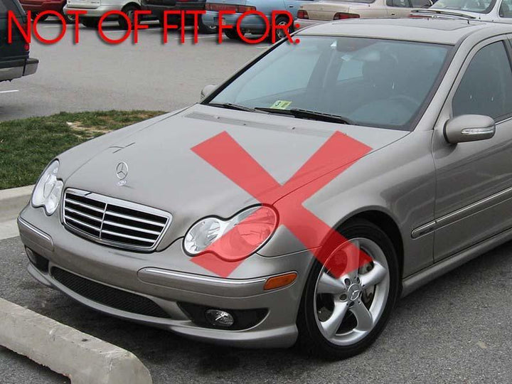 2005-2006 Mercedes W203 AMG C55 DEPO Glass OEM Replacement Fog Light