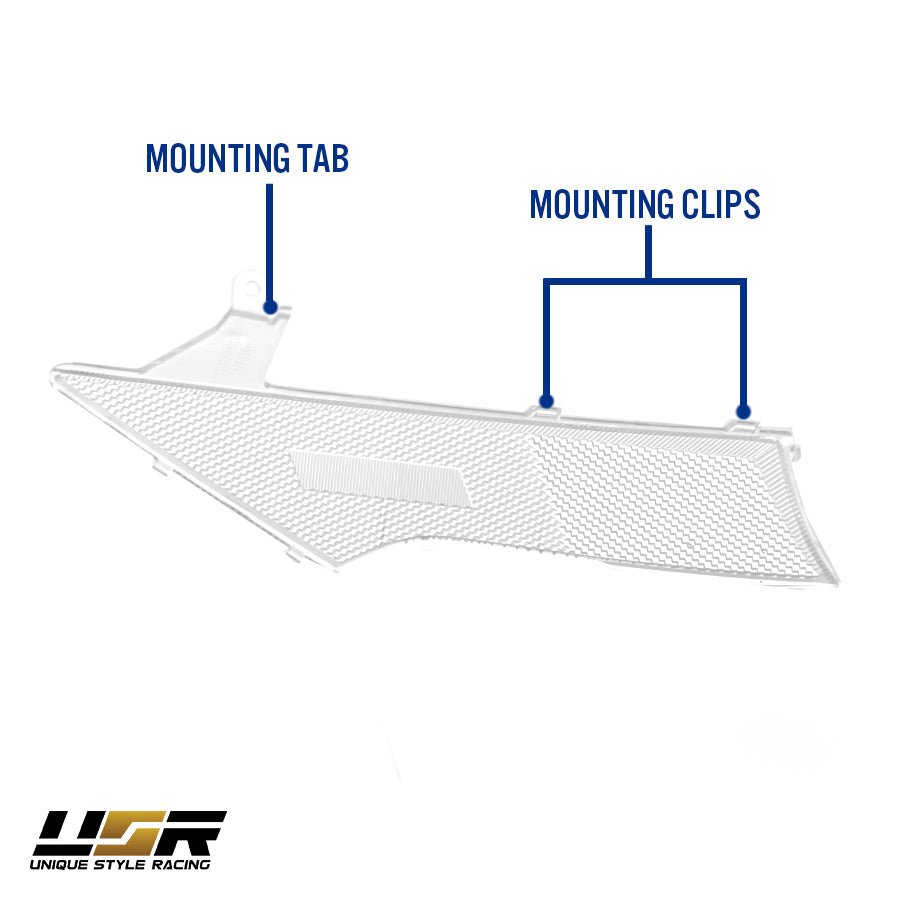 2009 - 2014 Acura TL All Clear Corner Diffuser Replacement for Headlight