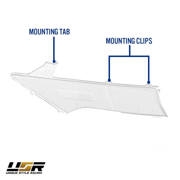 2009 - 2014 Acura TL All Clear Corner Diffuser Replacement for Headlight