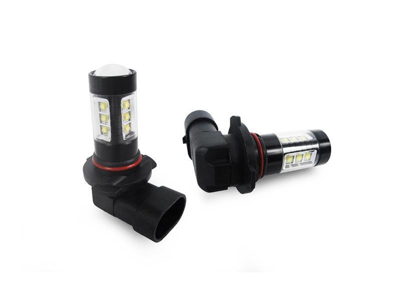 White LED DRL Kit With Decoder Module For 2007 - 2014 Acura TL / 2009 - 2014 TSX 9005 Daytime Running Light
