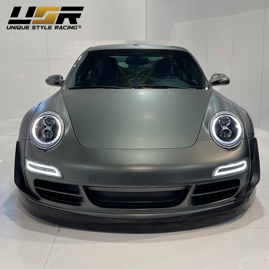 2005 - 2008 Porsche 911 Carrera 997.1 Chassis 991 Turbo S Style Light Bar LED Front Bumper Signal Light