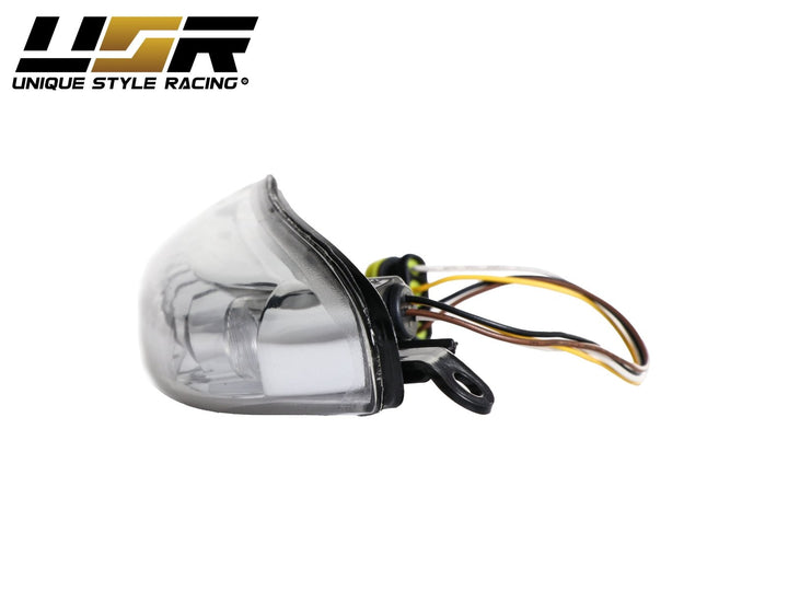2007 - 2012 Porsche 911 Turbo/GT2 997 Chassis Clear or Smoke Front LED DRL + Turn Signal Bumper Light