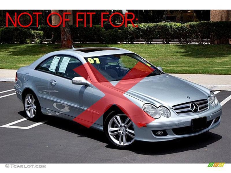 2003-2005 Mercedes CLK Class W209 With Sport Package & AMG CLK55 DEPO OEM Replacement Fog Light