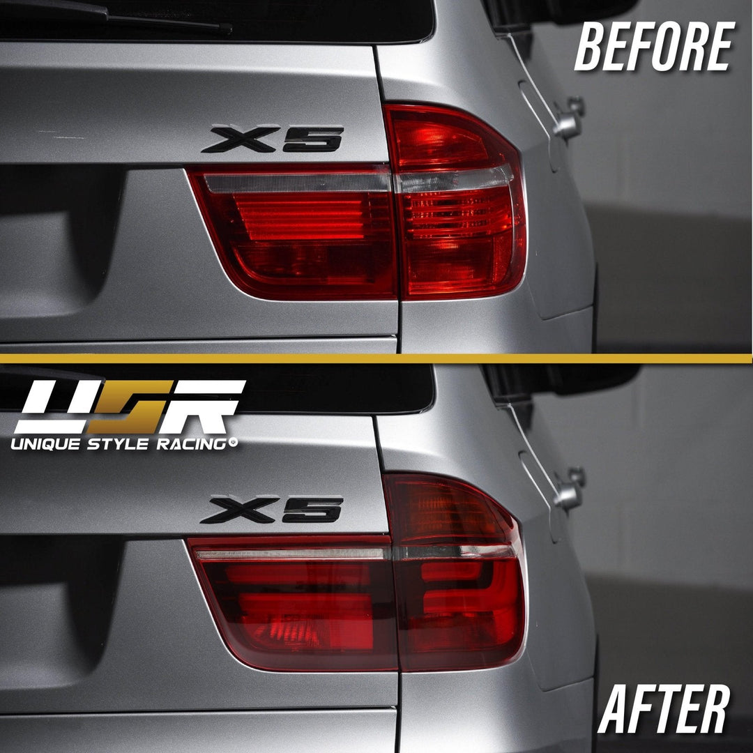 2007-2013 BMW E70 X5 OEM LCI Facelift Style Light Bar LED Smoke or Red/Clear Rear Tail Light Set Made by DEPO