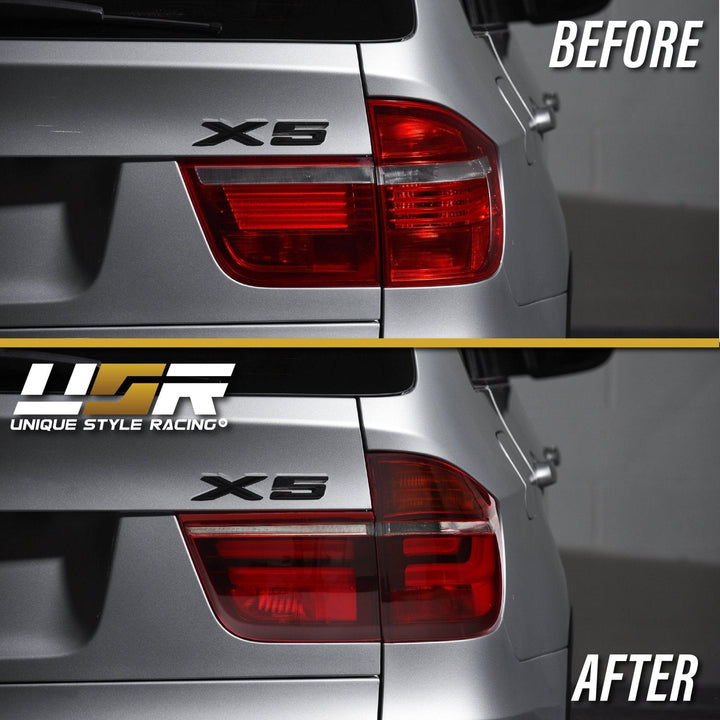 2007-2013 BMW E70 X5 OEM LCI Facelift Style Light Bar LED Smoke or Red/Clear Rear Tail Light Set Made by DEPO