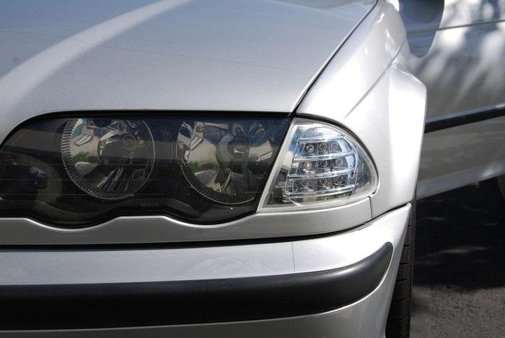 1999-2001 BMW 3 Series E46 4D / 5D Crystal Clear or Crystal Smoke Lens Amber LED Corner Signal Light - Made by DEPO