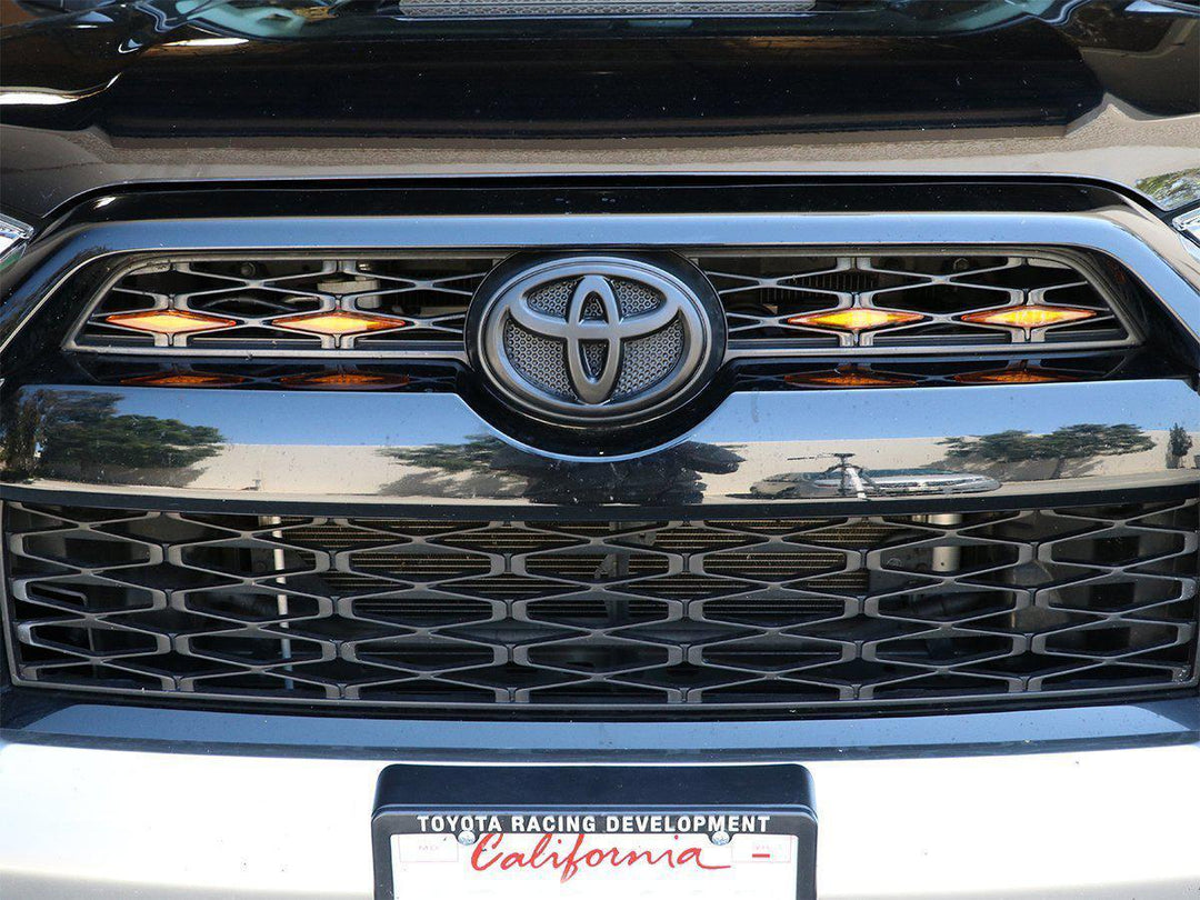 2014 - 2021 Toyota 4Runner BLACK OUT Emblem Badge Overlay For Front Grill, Rear Trunk and Trunk Lid Letter Set