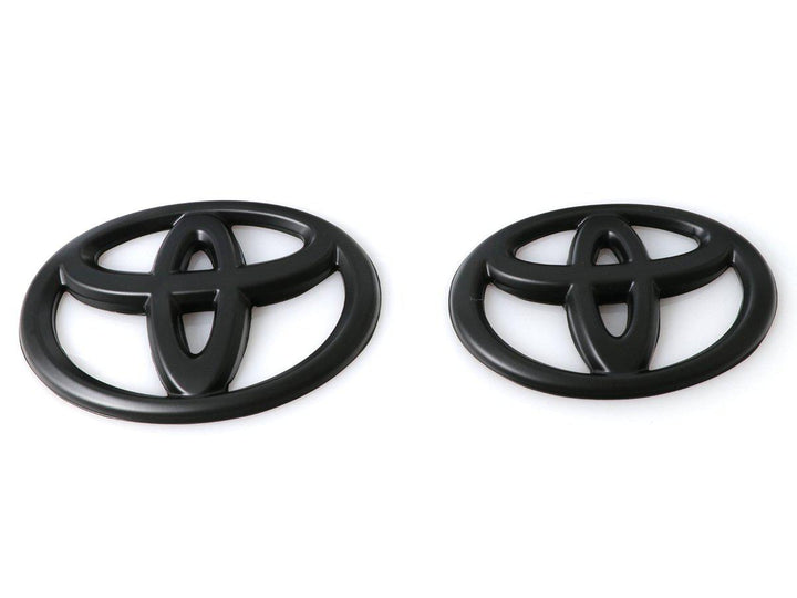 2014 - 2021 Toyota 4Runner BLACK OUT Emblem Badge Overlay For Front Grill, Rear Trunk and Trunk Lid Letter Set