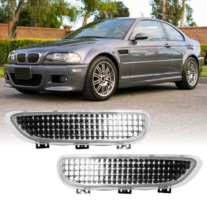 2000 - 2003 BMW E46 3 Series 2 Door Coupe/Cabrio & 2001 - 2006 M3 Clear or Smoke Front and/or Rear Bumper Reflector Side Marker Light