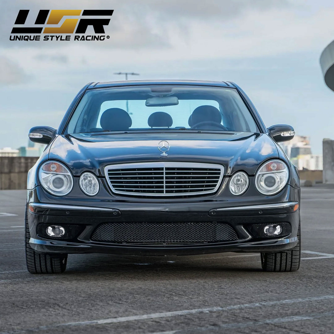 2003-2006 Mercedes E Class W211 AMG E55 Glass Lens Projector Fog Light Set