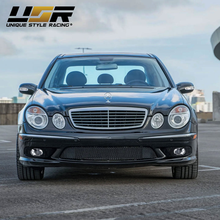 2003-2006 Mercedes E Class W211 AMG E55 Glass Lens Projector Fog Light Set