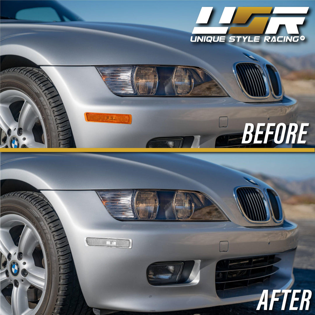 1996-2002 BMW Z3 Roadster / M Roadster / M Coupe Clear or Smoke Bumper Side Marker Light - Made by DEPO