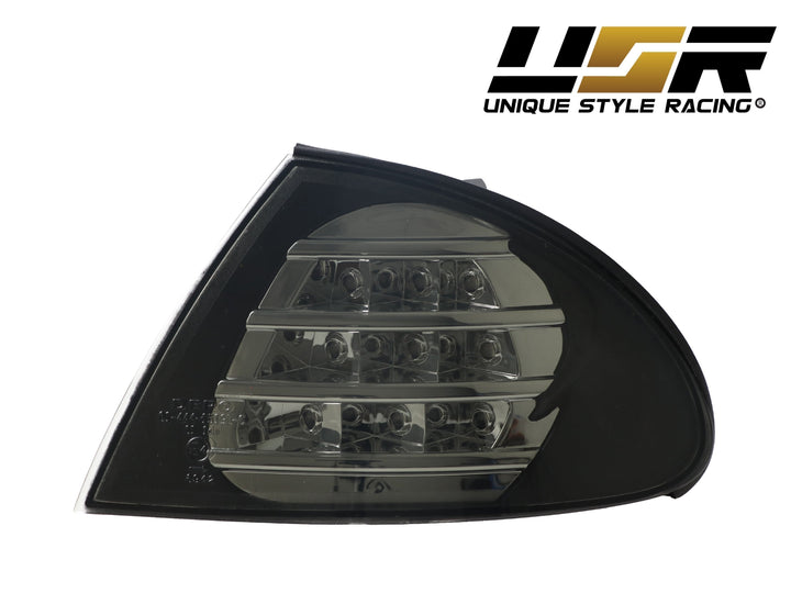 1999-2001 BMW 3 Series E46 4D / 5D Crystal Clear or Crystal Smoke Lens Amber LED Corner Signal Light - Made by DEPO