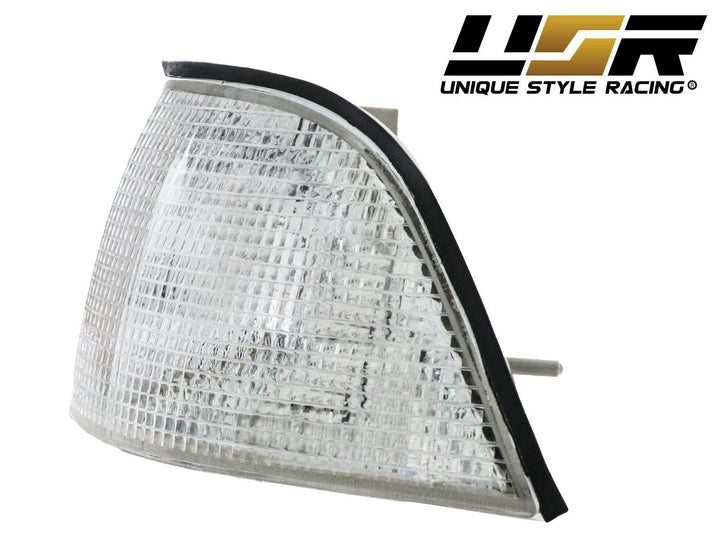 1992-1999 BMW E36 3 Series 2D Coupe / Convertible DEPO Euro Glass Clear / Smoke / Dark Smoke Corner Lights