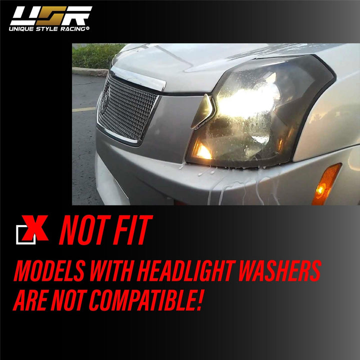 2003 - 2007 Cadillac CTSV Clear Lens Fog Light + Signal Lights