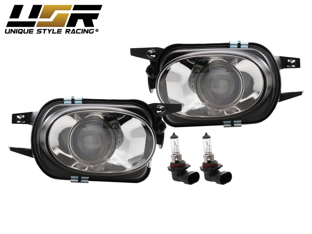 2003 - 2006 Mercedes E Class W211 AMG E55 Glass Lens Projector Fog Light Set