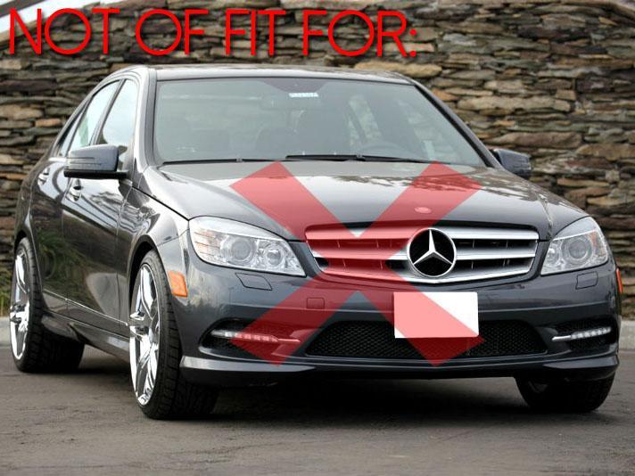 2008 - 2010 Mercedes C Class W204 Without Sport Package OEM Replacement Fog Light