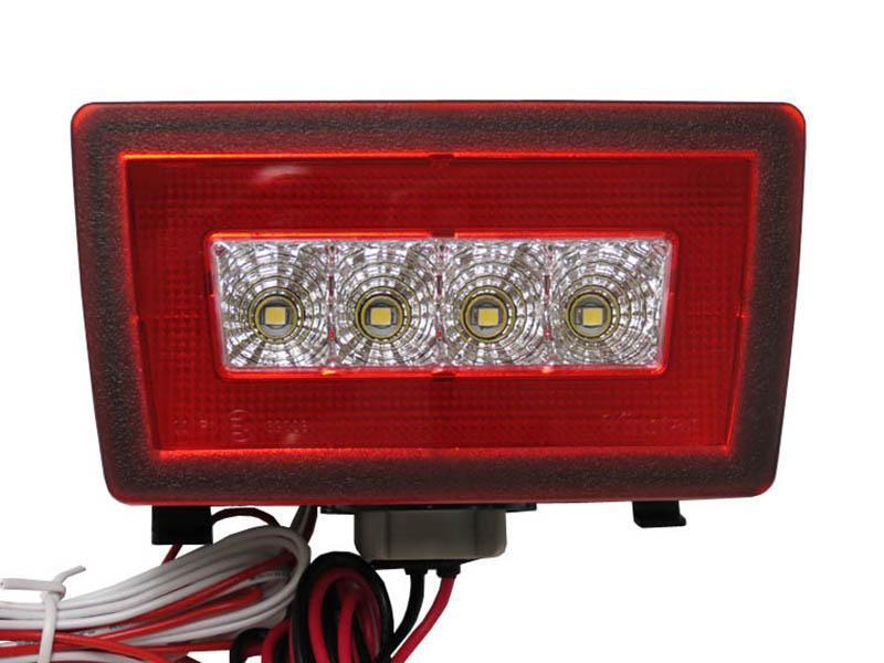 2011 - 2017 Subaru WRX STi 3In1 JDM Style Light Bar LED Rear Red/Clear or Smoke Fog Light/Backup Reverse Light Unit
