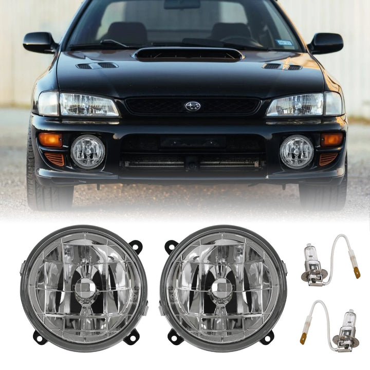 1992 1993 1994 1995 1996 1997 1998 1999 2000 2001 Subaru Impreza 2.5 RS / WRX JDM Style Yellow Glass Fog Lights
#lens-color_clear-lens