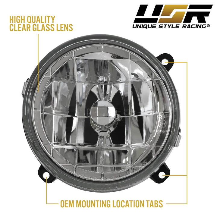 1992 1993 1994 1995 1996 1997 1998 1999 2000 2001 Subaru Impreza 2.5 RS / WRX JDM Style Yellow Glass Fog Lights
#lens-color_clear-lens