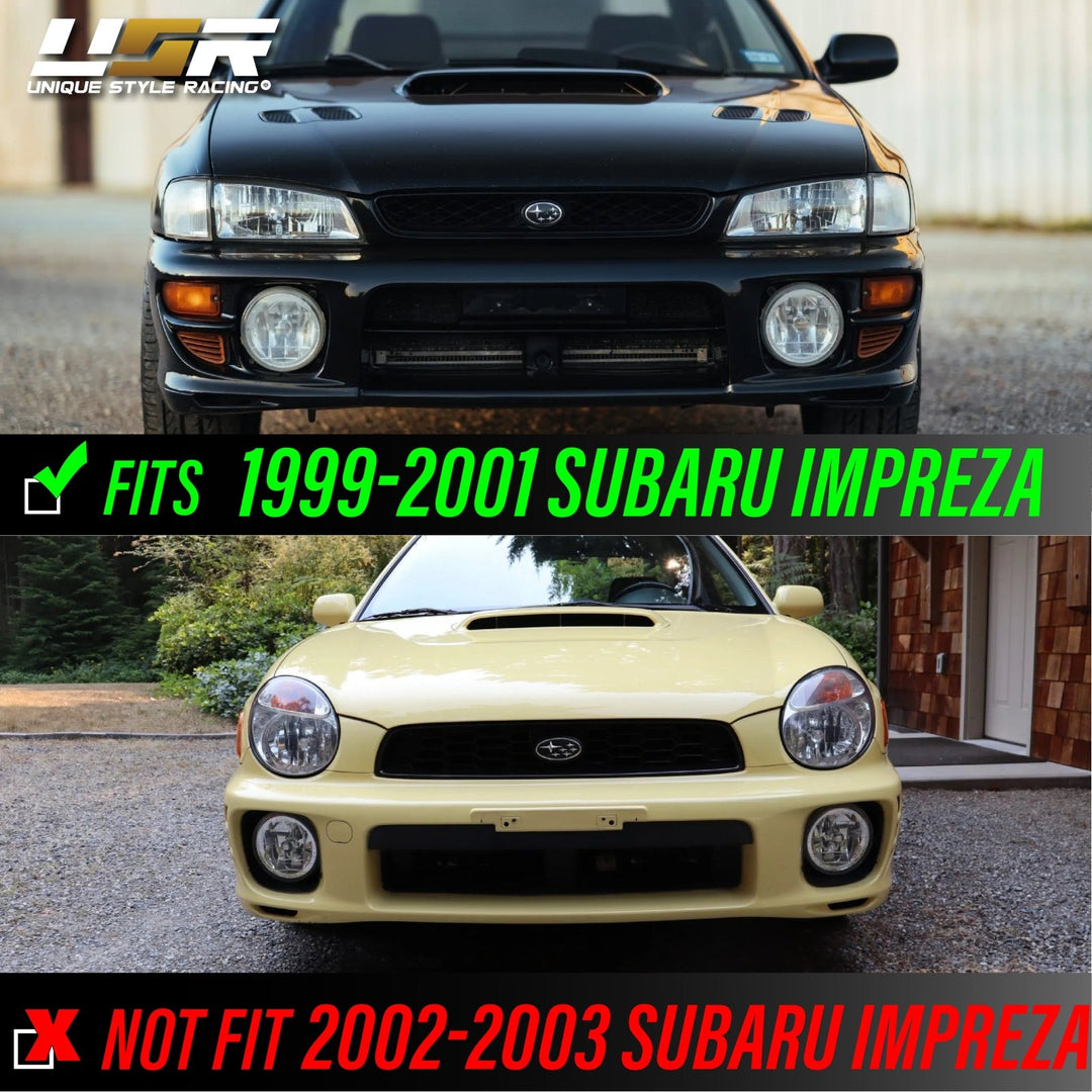 1992 1993 1994 1995 1996 1997 1998 1999 2000 2001 Subaru Impreza 2.5 RS / WRX JDM Style Yellow Glass Fog Lights
#lens-color_clear-lens
