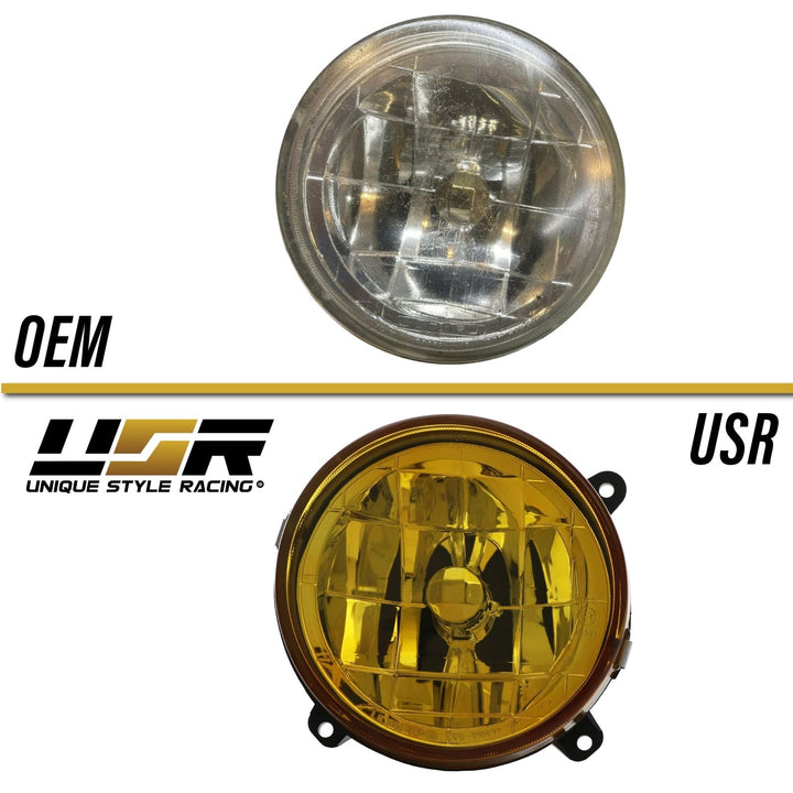 1992 - 2001 Subaru Impreza 2.5 RS / WRX JDM Style Yellow Glass Fog Lights