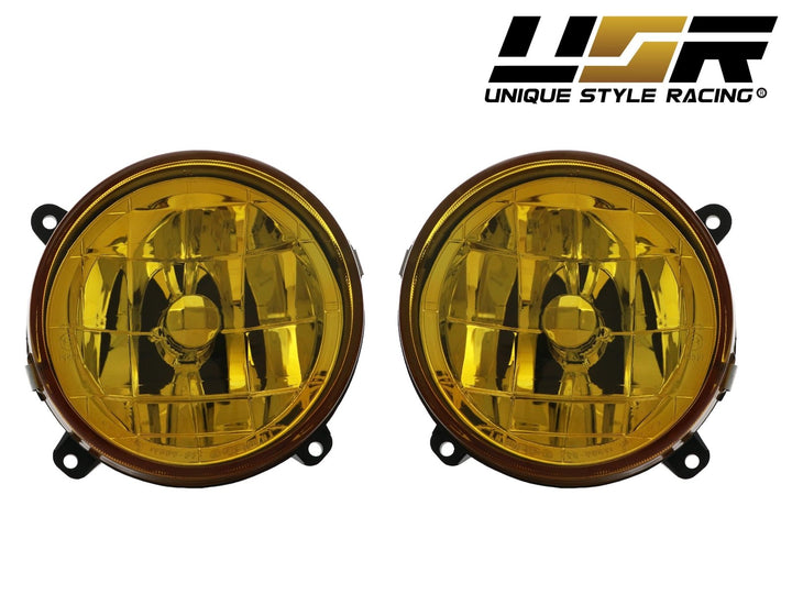 1992 - 2001 Subaru Impreza 2.5 RS / WRX JDM Style Yellow Glass Fog Lights