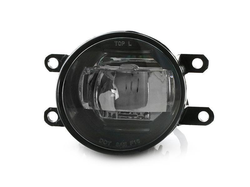 2010 - 2020 Toyota 4Runner Black 2in1 Projector CREE LED Fog Light Assembly + DRL