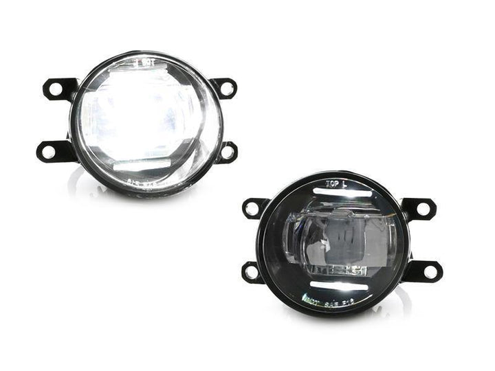 2010 - 2020 Toyota 4Runner Black 2in1 Projector CREE LED Fog Light Assembly + DRL