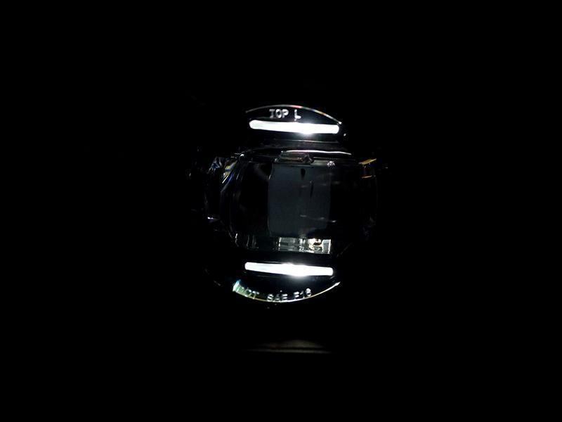 2010 - 2020 Toyota 4Runner Black 2in1 Projector CREE LED Fog Light Assembly + DRL