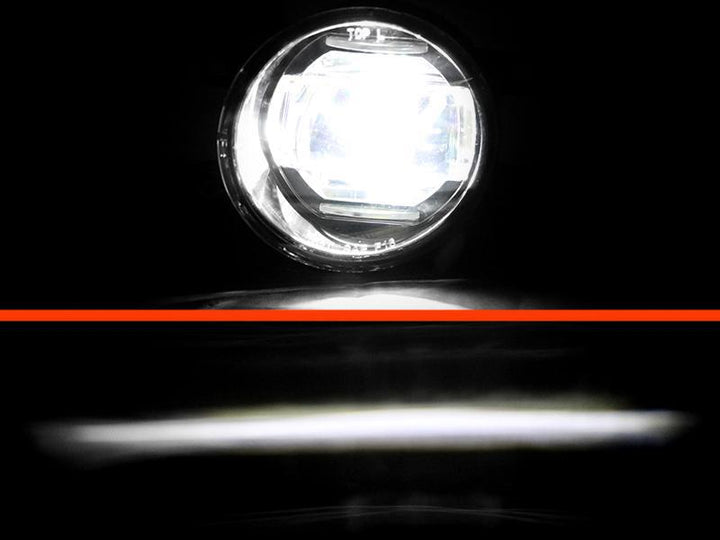 2010 - 2020 Toyota 4Runner Black 2in1 Projector CREE LED Fog Light Assembly + DRL