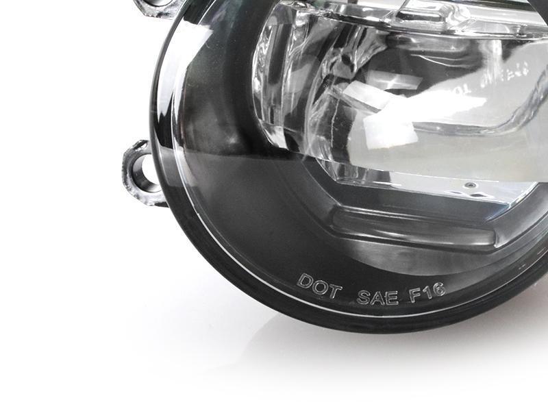 2010 - 2020 Toyota 4Runner Black 2in1 Projector CREE LED Fog Light Assembly + DRL