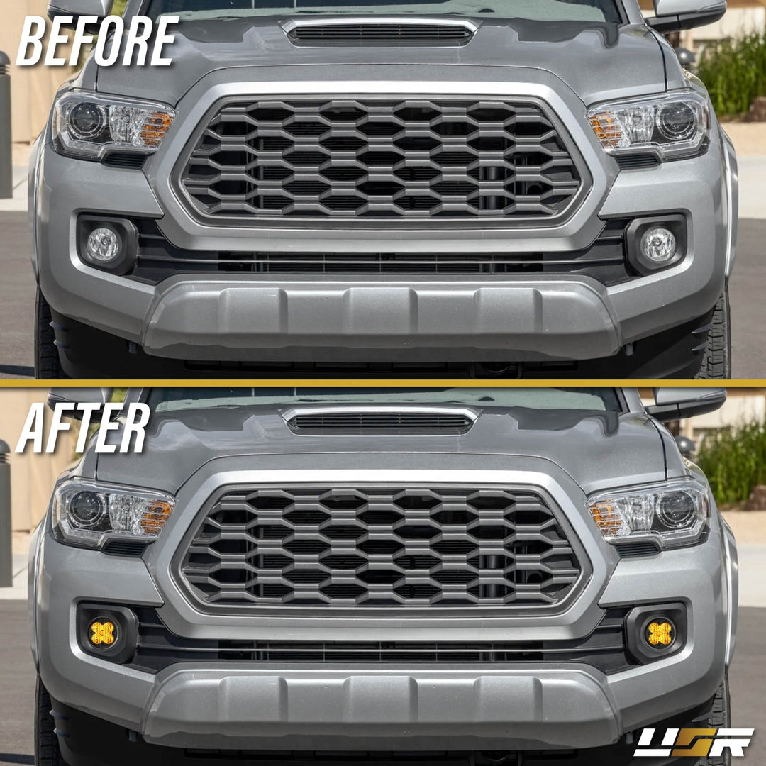 2012 2013 2014 2015 2016 2017 2018 2019 2020 2021 2022 2023 Toyota Tacoma 2014 2015 2016 2017 2018 2019 2020 2021 Toyota Tundra / 2011 2010 2012 2013 2014 2015 2016 2017 2018 2019 2020 2021 2022 2023 2024 Toyota 4Runner Baja Style Yellow Lens LED Fog Lights

#lighting-features_fog-light