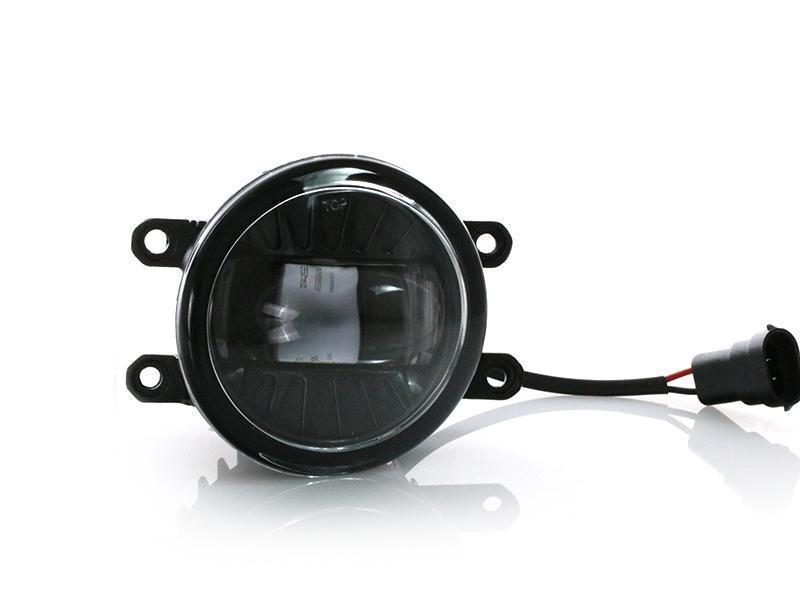 2016 - 2019 Toyota Tacoma / 2014 - 2018 Toyota Tundra Black Housing Plug & Play Projector CREE LED Fog Light Assembly