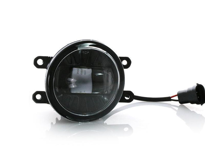 2016 - 2019 Toyota Tacoma / 2014 - 2018 Toyota Tundra Black Housing Plug & Play Projector CREE LED Fog Light Assembly