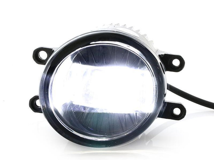 2016 - 2019 Toyota Tacoma / 2014 - 2018 Toyota Tundra Black Housing Plug & Play Projector CREE LED Fog Light Assembly