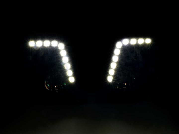 2003 - 2017 Volvo VN / VNL Series 630 670 780 730 Truck x20 DRL LED Strip Left + Right Replacement Fog Lights Set