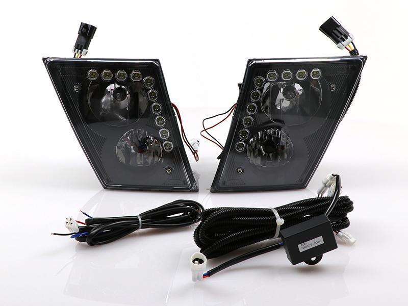 2003 - 2017 Volvo VN / VNL Series 630 670 780 730 Truck x20 DRL LED Strip Left + Right Replacement Fog Lights Set