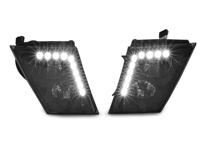 2003 - 2017 Volvo VN / VNL Series 630 670 780 730 Truck x20 DRL LED Strip Left + Right Replacement Fog Lights Set