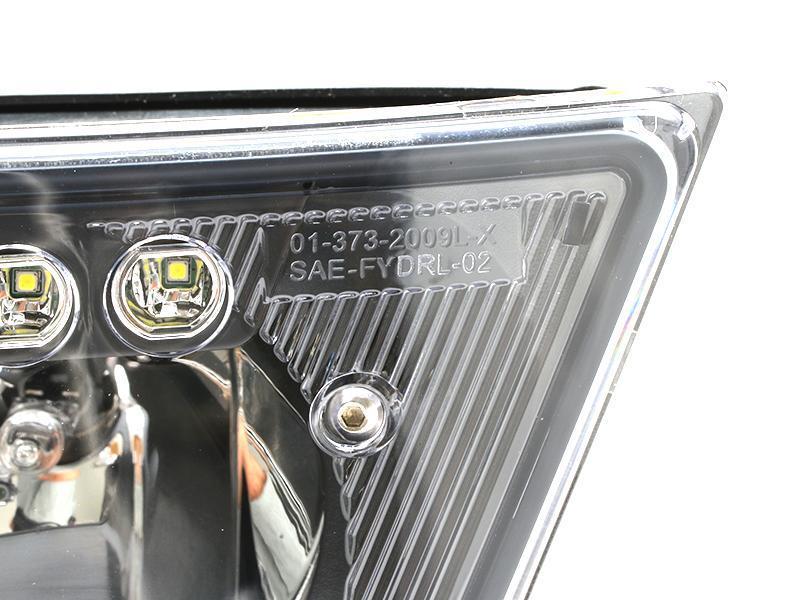 2003 - 2017 Volvo VN / VNL Series 630 670 780 730 Truck x20 DRL LED Strip Left + Right Replacement Fog Lights Set