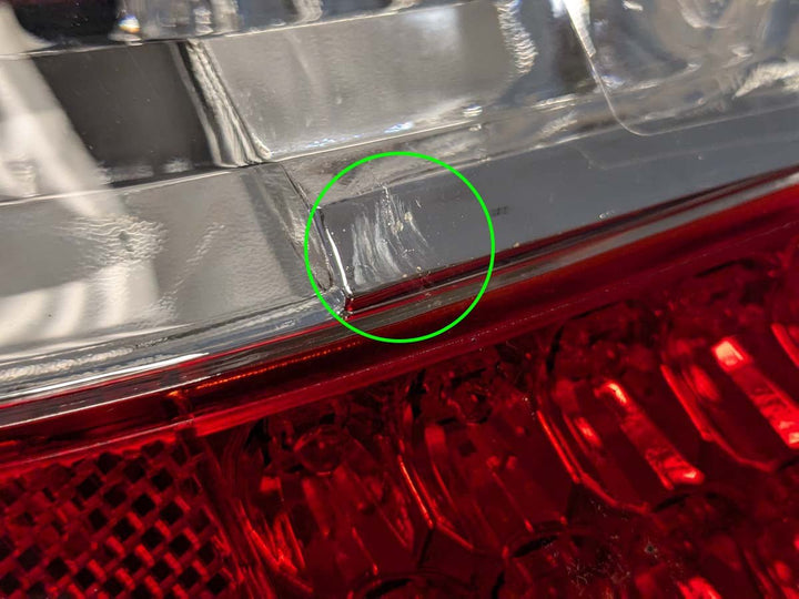 OPEN BOX 1997 - 2004 Porsche Boxster 986 Chassis Roadster Red/Clear LED Tail Light